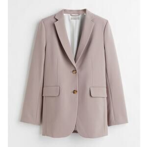 H&M Taupe Single-breasted Blazer Size Medium